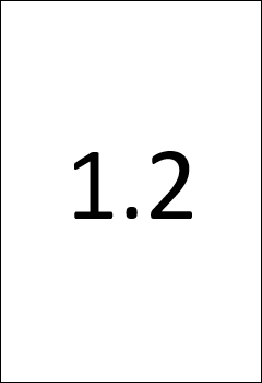Card showing 1.2