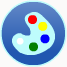 Colour Palette Button